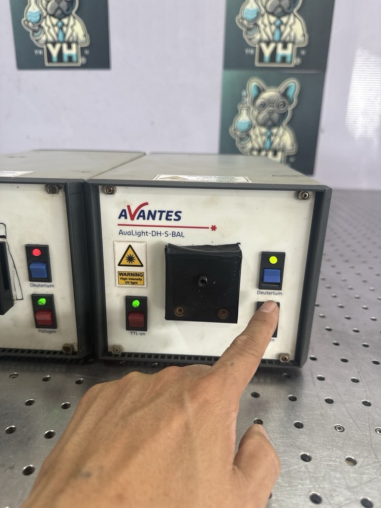 Avantes AvaLight-DH-S-BAL UV Halogen Light Source x2 As-Is