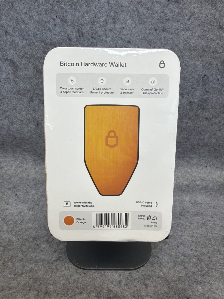 Trezor Safe 5 - Bitcoin Orange