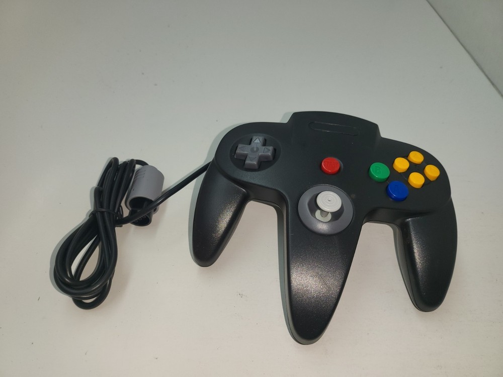 Black long handle Replacement Controller Pad  for N64 Nintendo 64 TTX  #W11