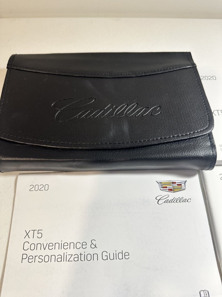 2020 Cadillac XT5 Owner's Manual Set OEM