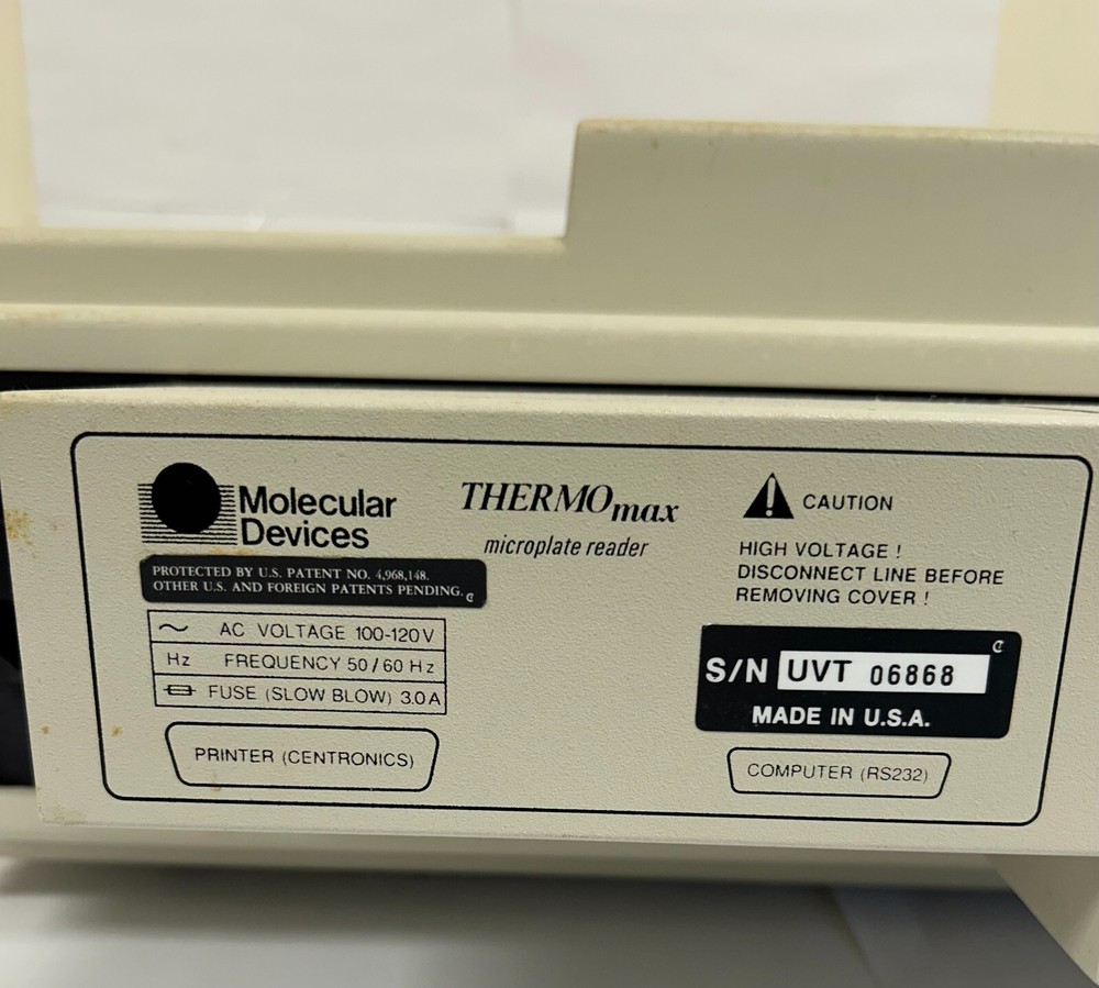 Molecular Devices Thermo Max Microplate Reader w/ Computer