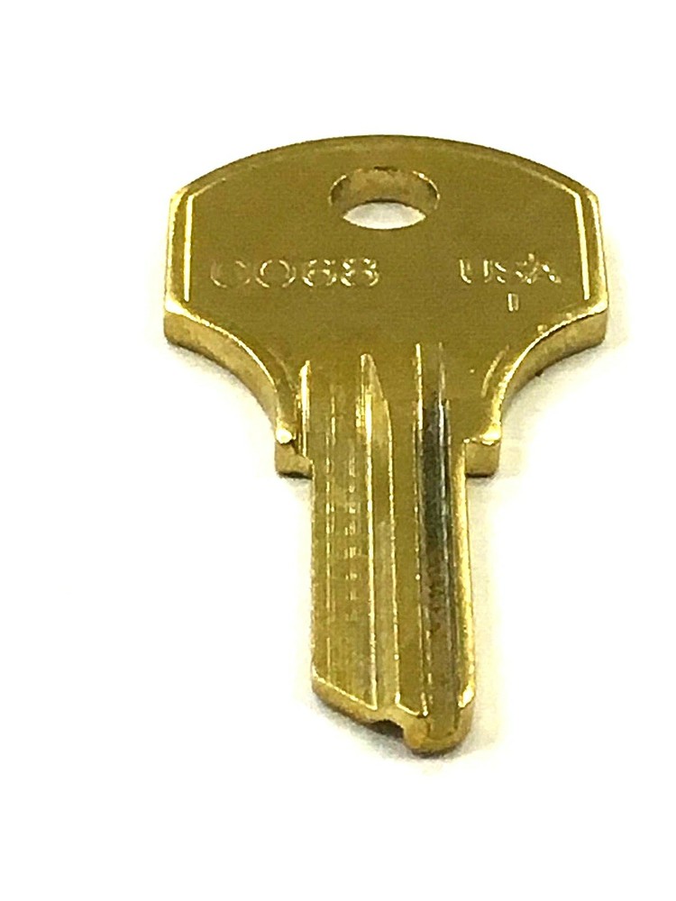1 Summit Alarm Lock Key Blank S1000V CO68