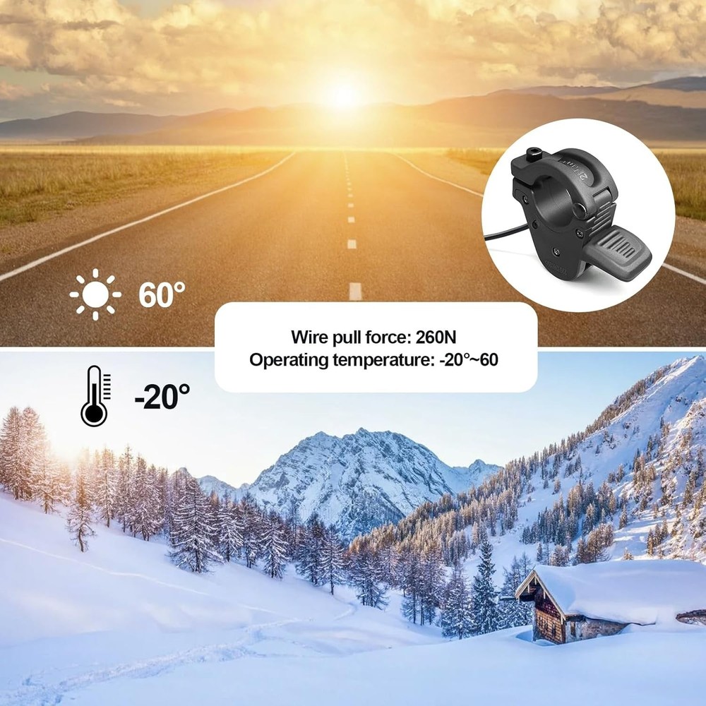 Electric Throttle 300X for 7/8" Handlebars E-Bikes