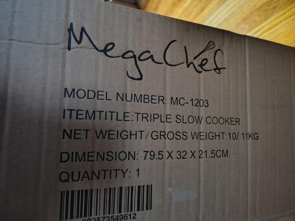 MegaChef MC-1203 BRAND NEW SEALED BOX
