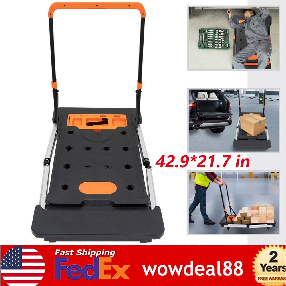7-in-1 Multifunctional Workbench Portable Folding Work Table Workbench Load