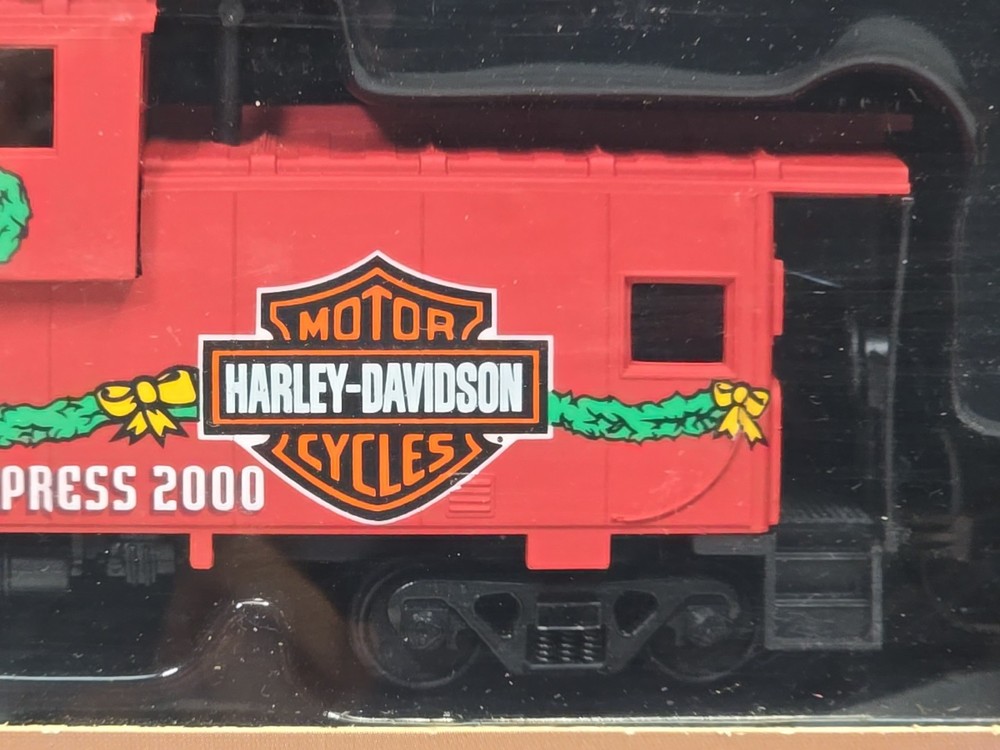 Harley Davidson Limited Edition HO Train Scale Silver Eagle Caboose 2000 NEW