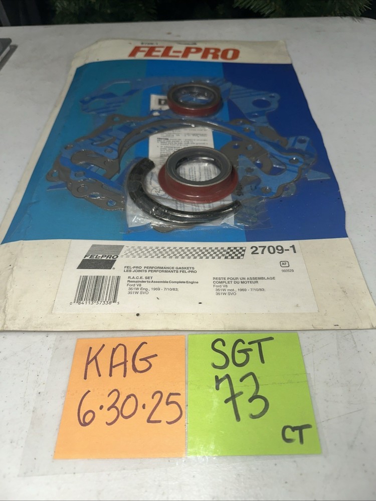 Fel-Pro Performance R.A.C.E. Gasket Sets 2709-1