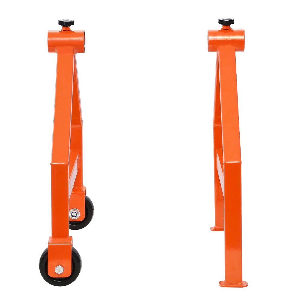 Wire Spool Rack Holder for Up to 29.9 in Diameter Spools Cable Caddy with Wheels