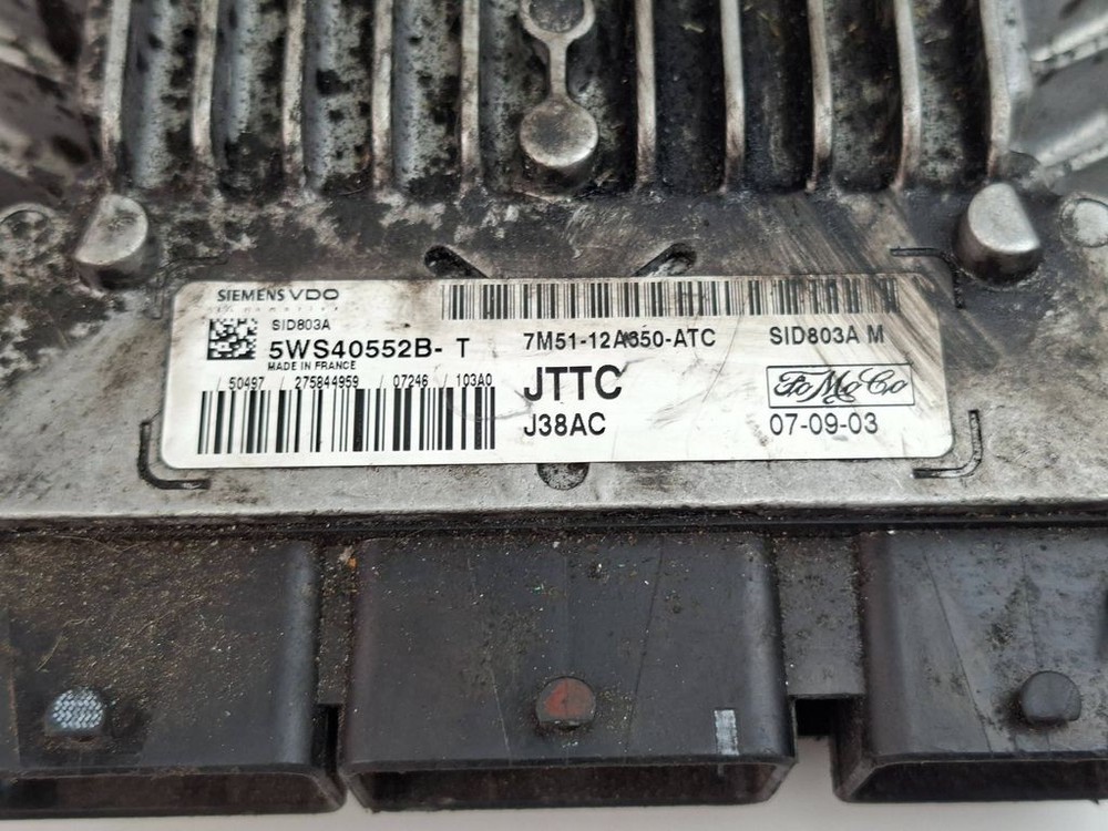Ford Focus 2006 Engine Control Module 7M5112A650ATC kW BVV2174