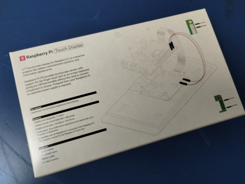 Raspberry Pi 7" Pi Touchscreen LCD Display