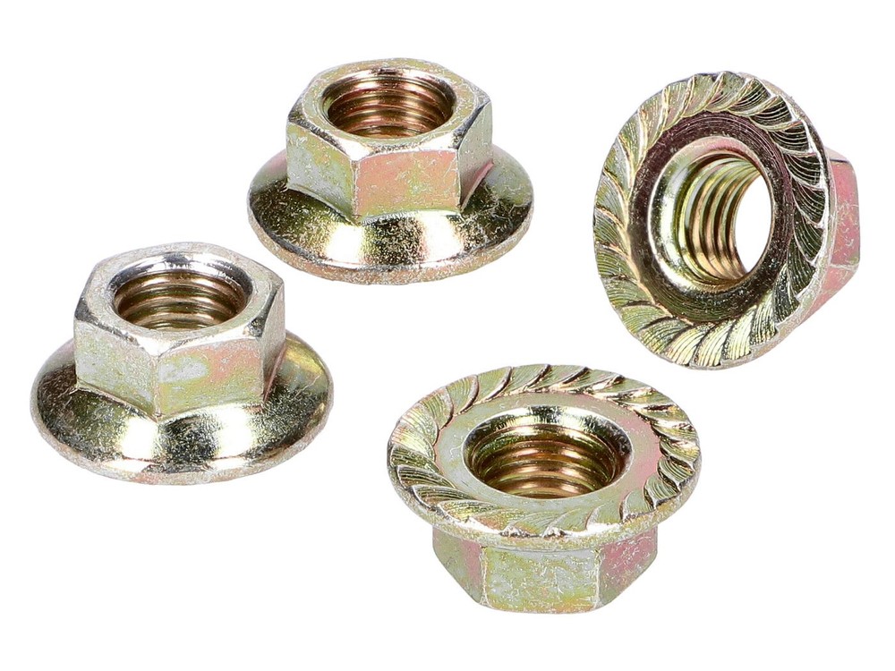 Generic Cracker 50 2T M7 Cylinder Head Nut Set (4 Pcs)
