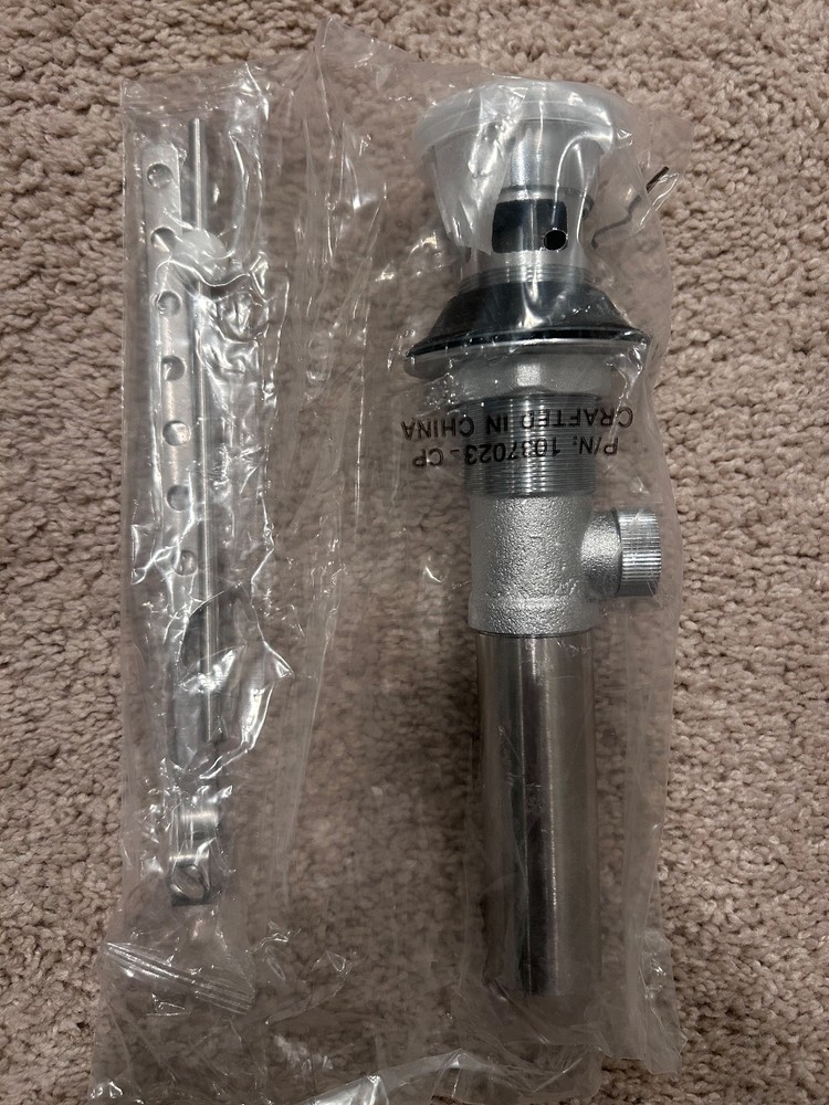 KOHLER 1037023-CP Lavatory Sink Drain Pop-up Chrome