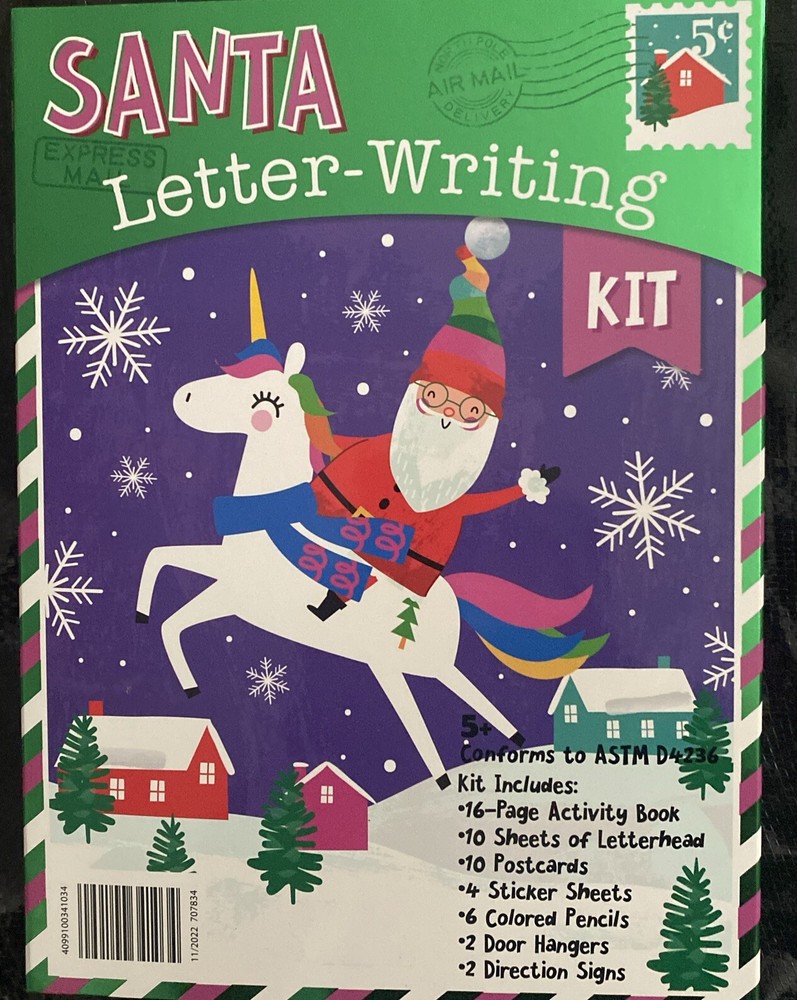 Dear Santa Letter Writing Kit. Ages 5+