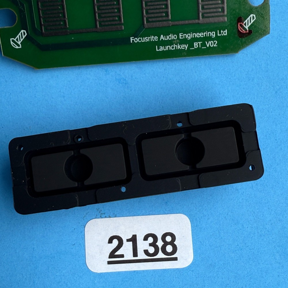 NOVATION LunchKey 49 MK2 Used Part: Transpose Octave Conductive Pad & PCB Board