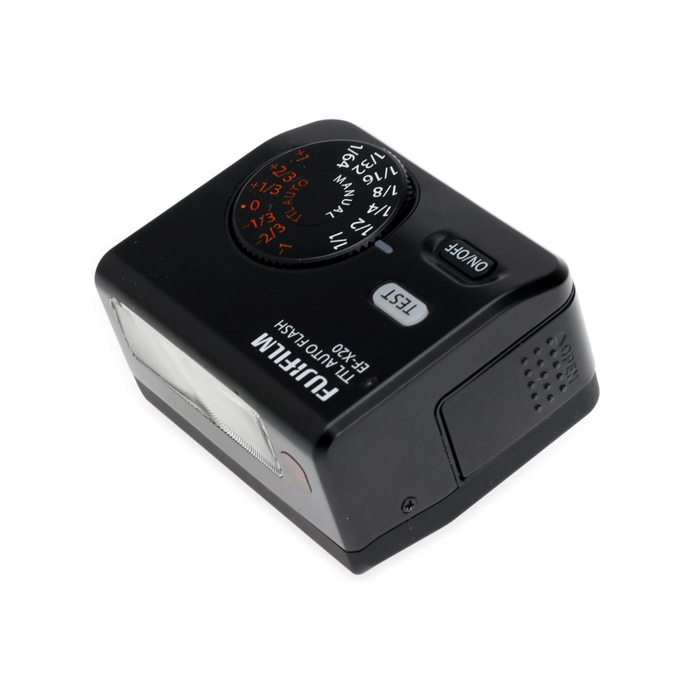 FujiFilm EF-X20 Compact Shoe Mount TTL Flash Black