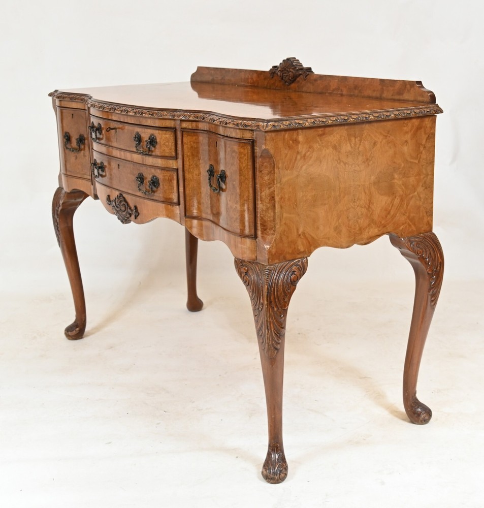 Walnut Epstein Sideboard Antique Serving Table 1930s