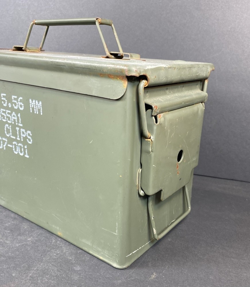 ARMY METAL AMMO BOX “empty”