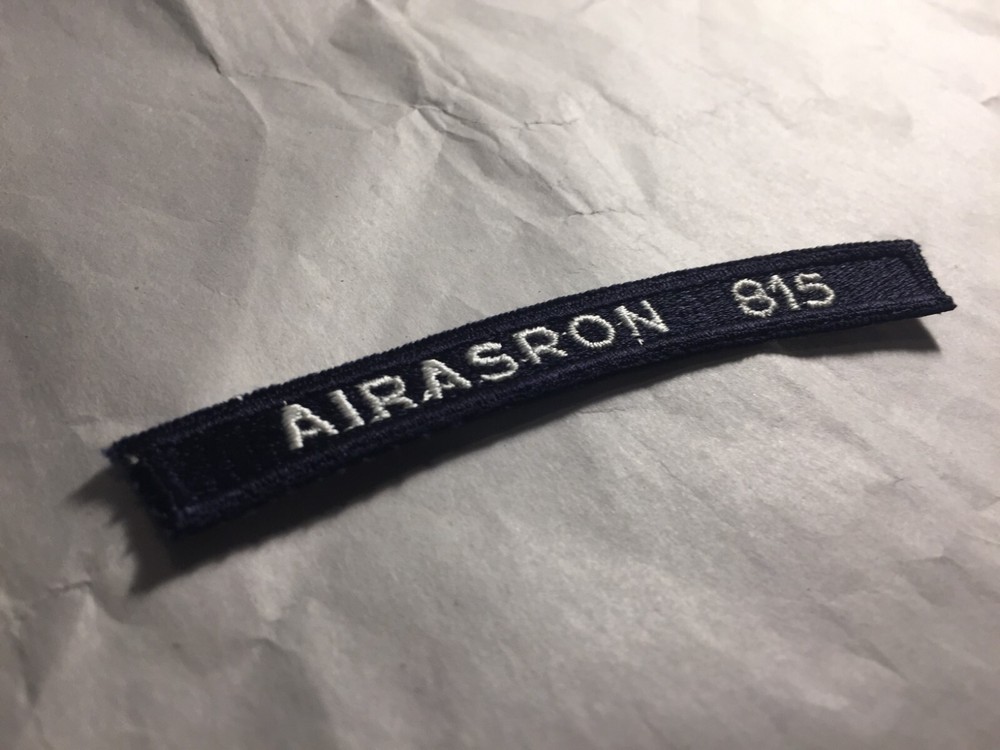 Airasron 815 -US Navy Ship Tab (sew on patch)