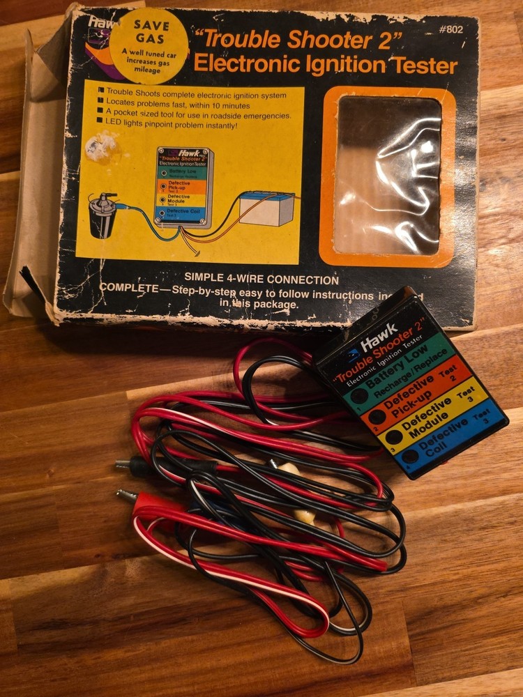 Hawk "Trouble Shooter 2" - Electronic Ignition Tester System - #802 - Used