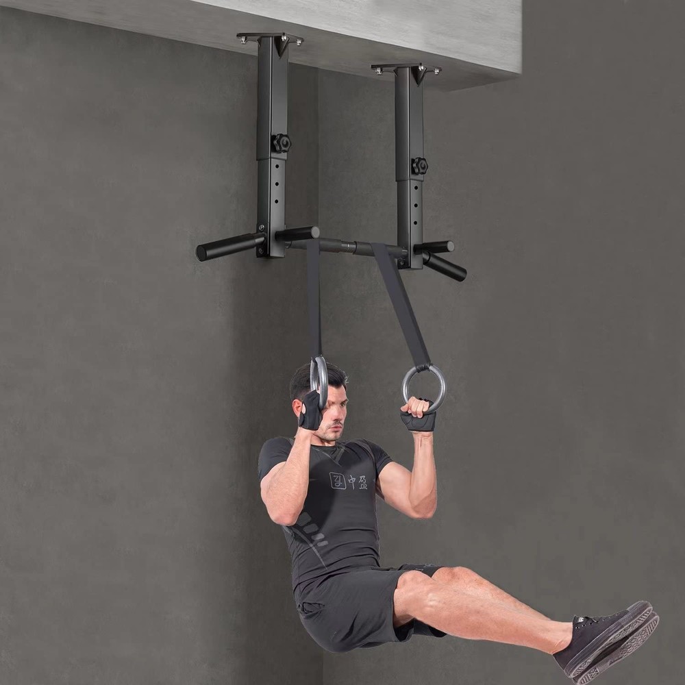 Wall Mount Pull Up Bar, Joist Beam and Rafter Black2