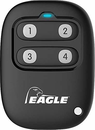 4 Button Gate Remote Programmable Key-Chain for Eagle Slide Gates Receiver NEW