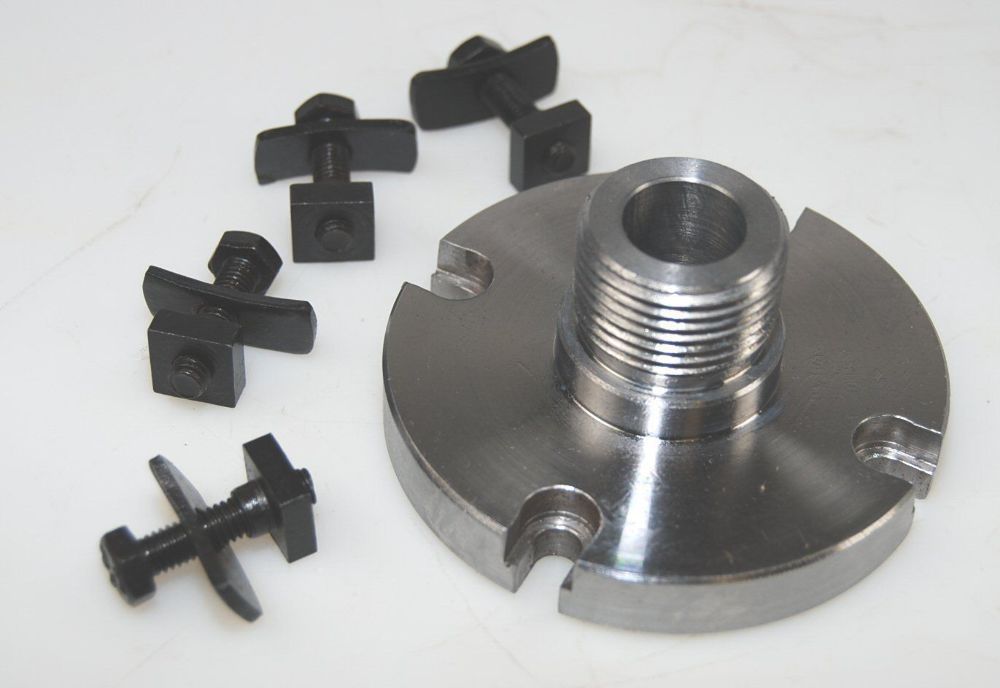 CHUCK ADAPTOR FOR BOXFORD CHUCKS SUITS ROTARY TABLES ETC