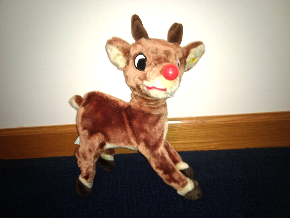 GEMMY RUDOLF THE RED NOSE REINDEER PLUSH