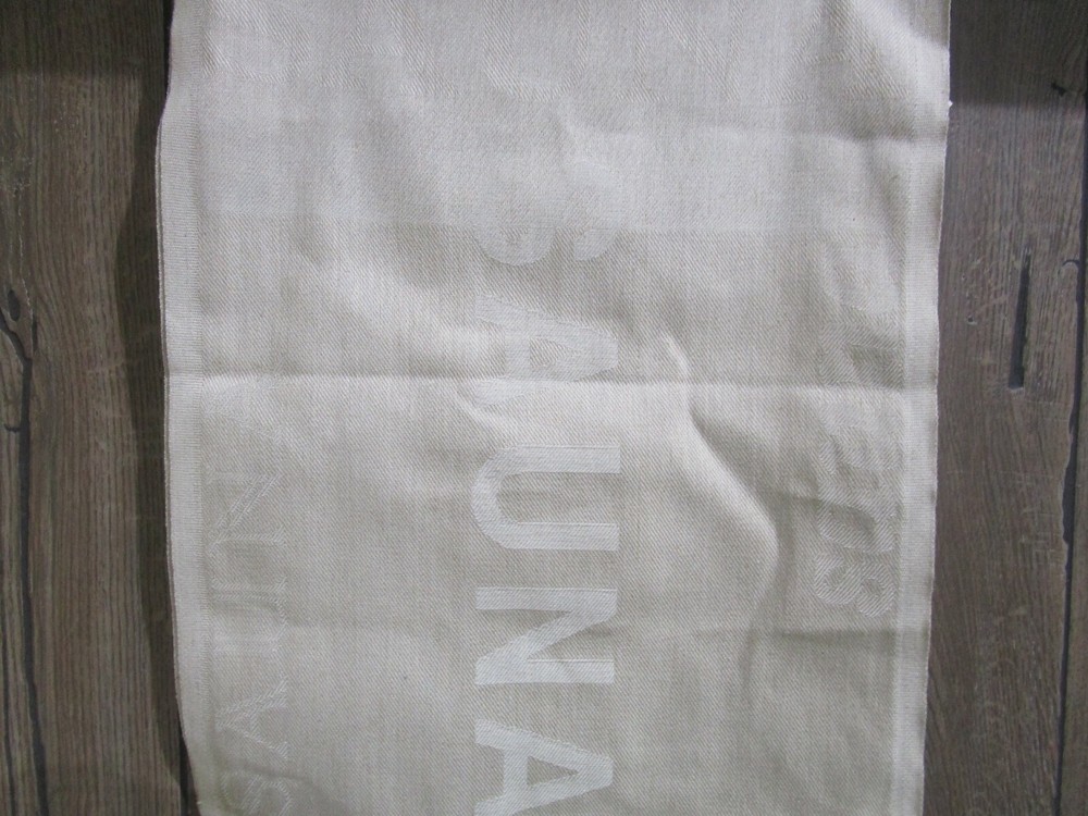 Sauna Linen Seat Cover Light Colored