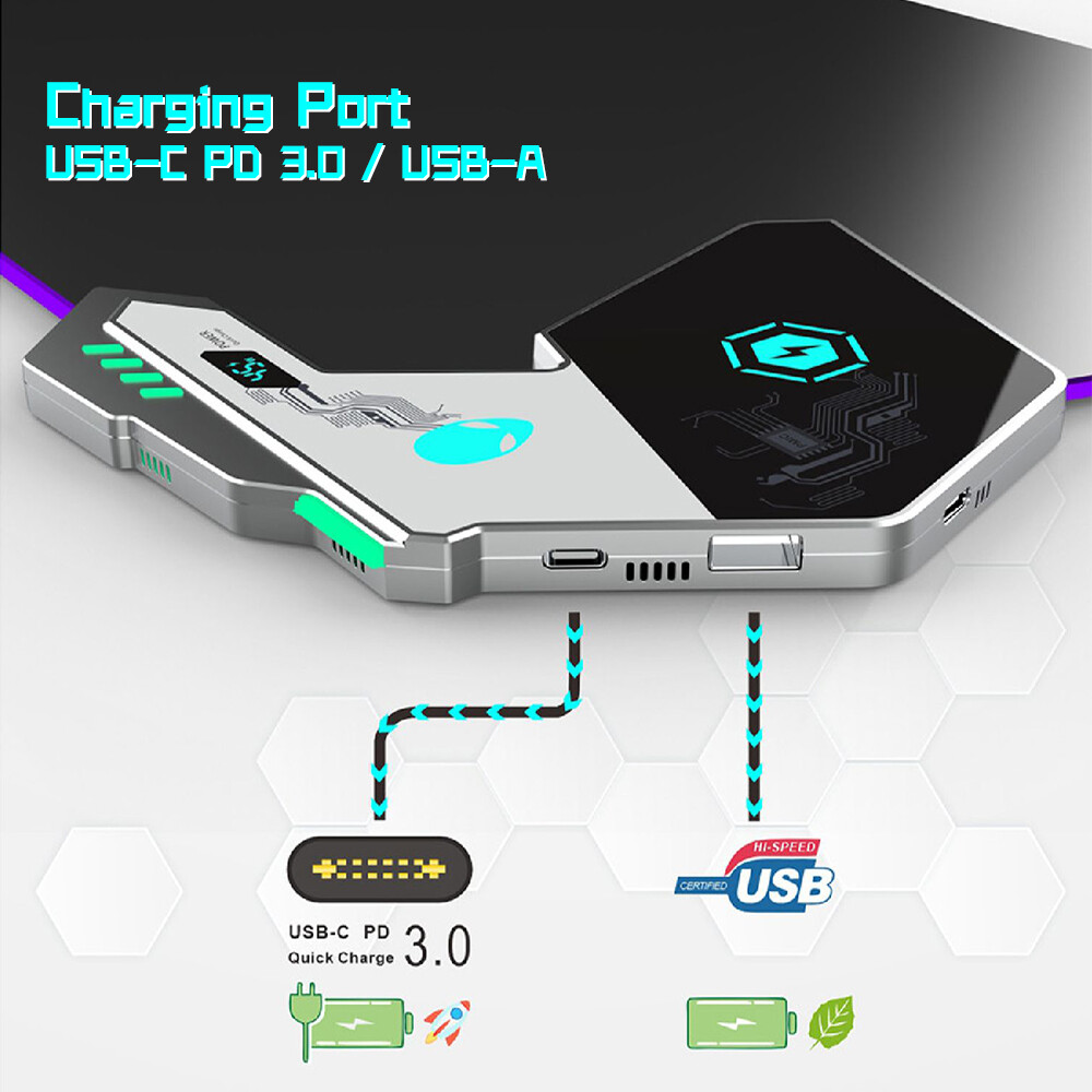 ALIENWARE Mouse Pad for Wireless Charging Mouse Pad 45W Fast-charging Mousepad