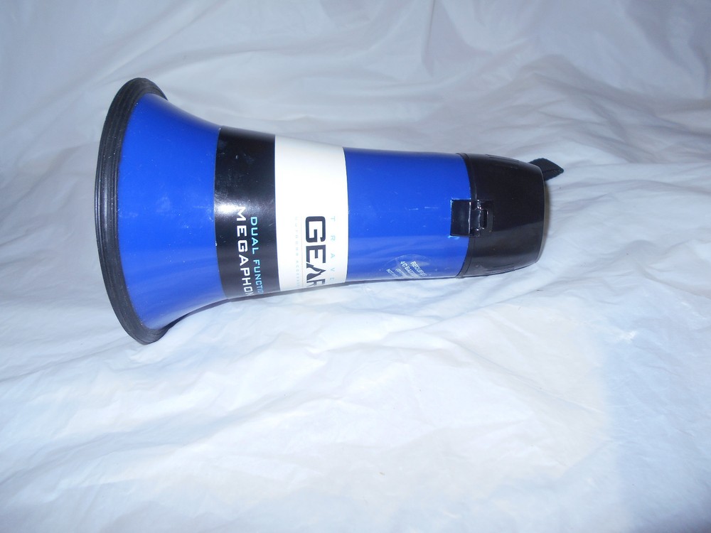 Travel gear dual function megaphone new without box