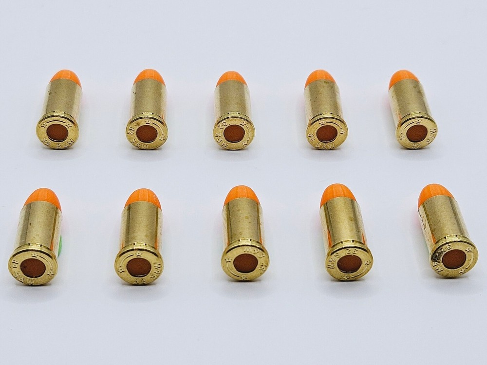 32 S&W Brass Snap caps - Training Rounds - Pack of 10