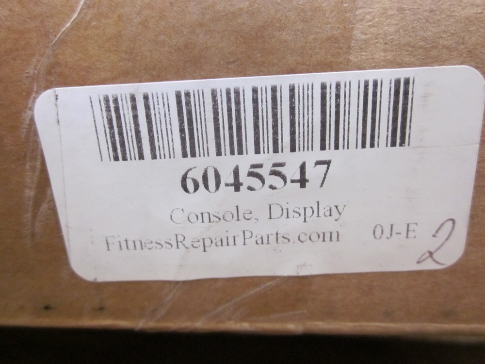 Console Display Part # 6045547 (NEW)
