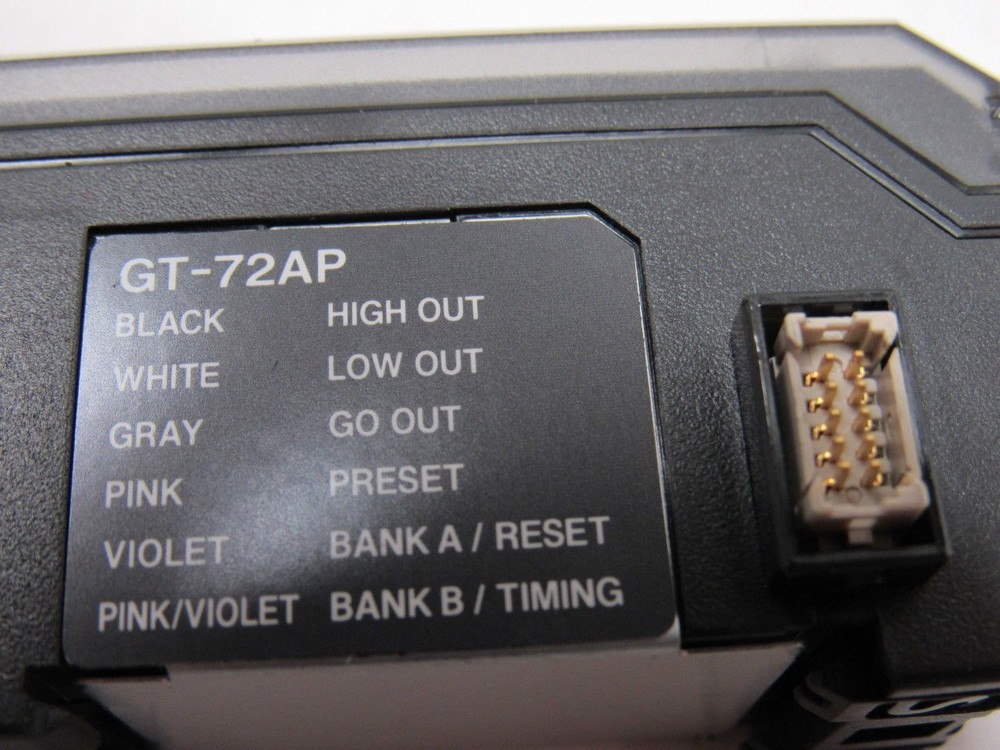Keyence GT-72AP Amplifier Unit DIN Rail Type