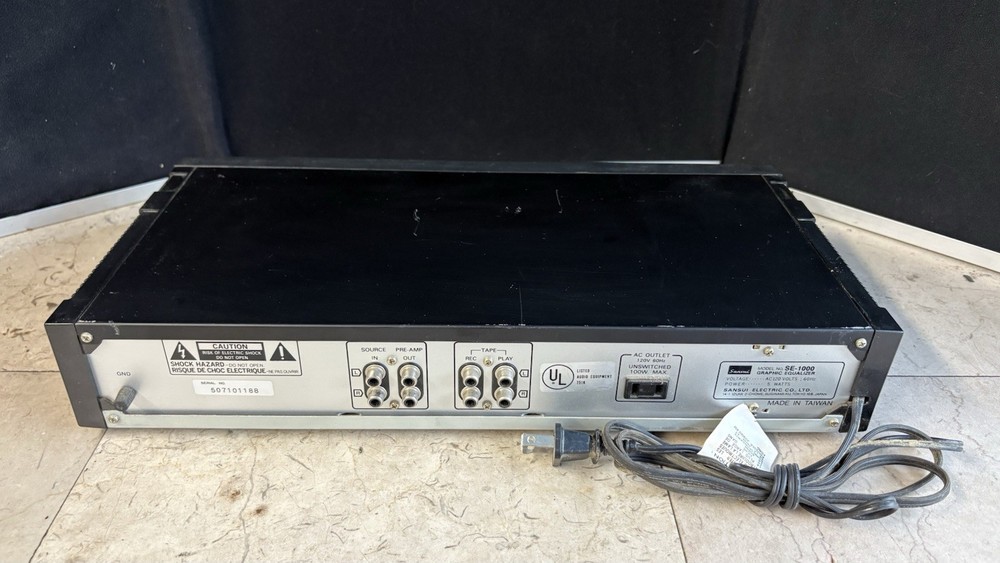 Sansui SE-1000 7 Band Stereo Graphic Equalizer *Nice!*