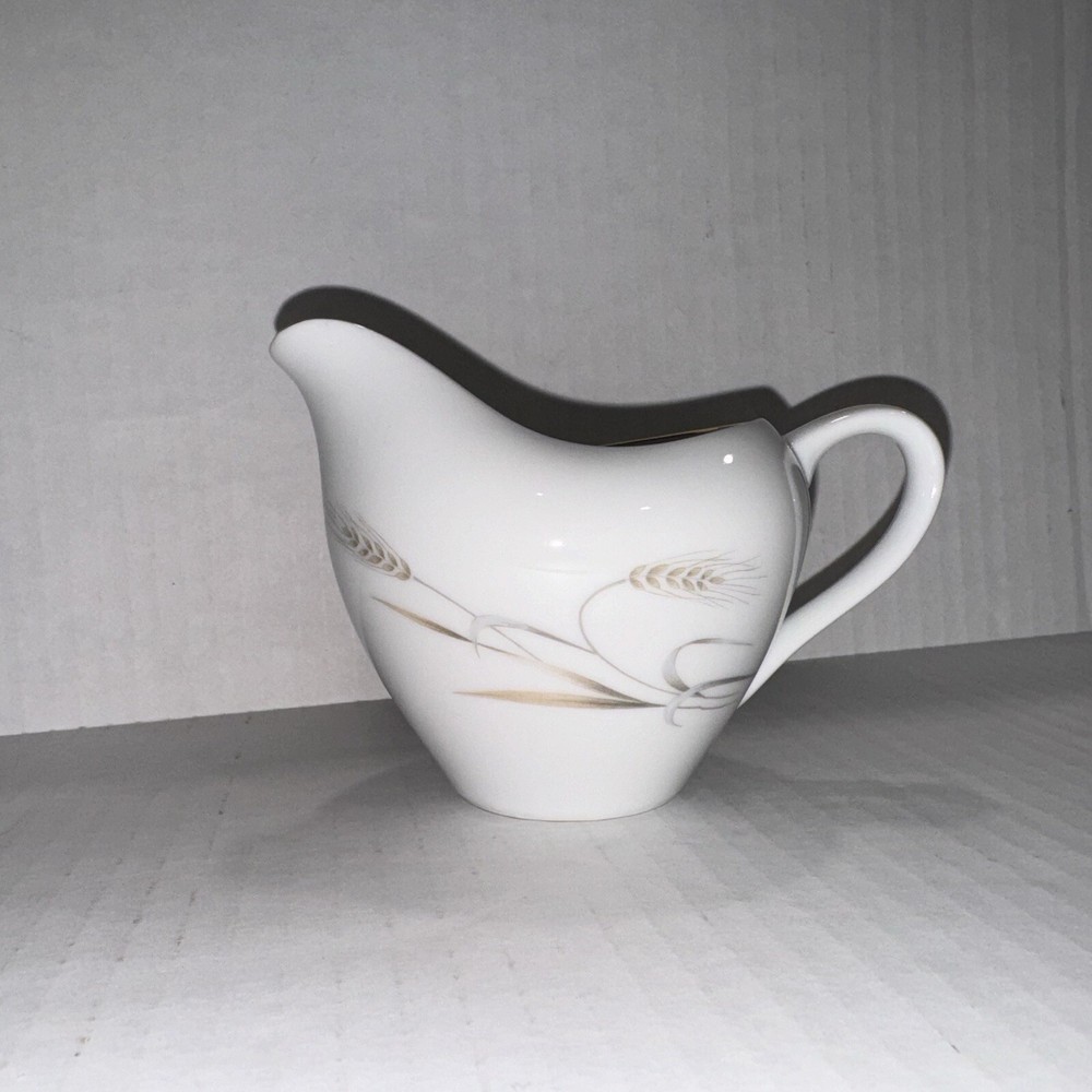 Autumn Wheat Fine China 5207 Cream Pitcher