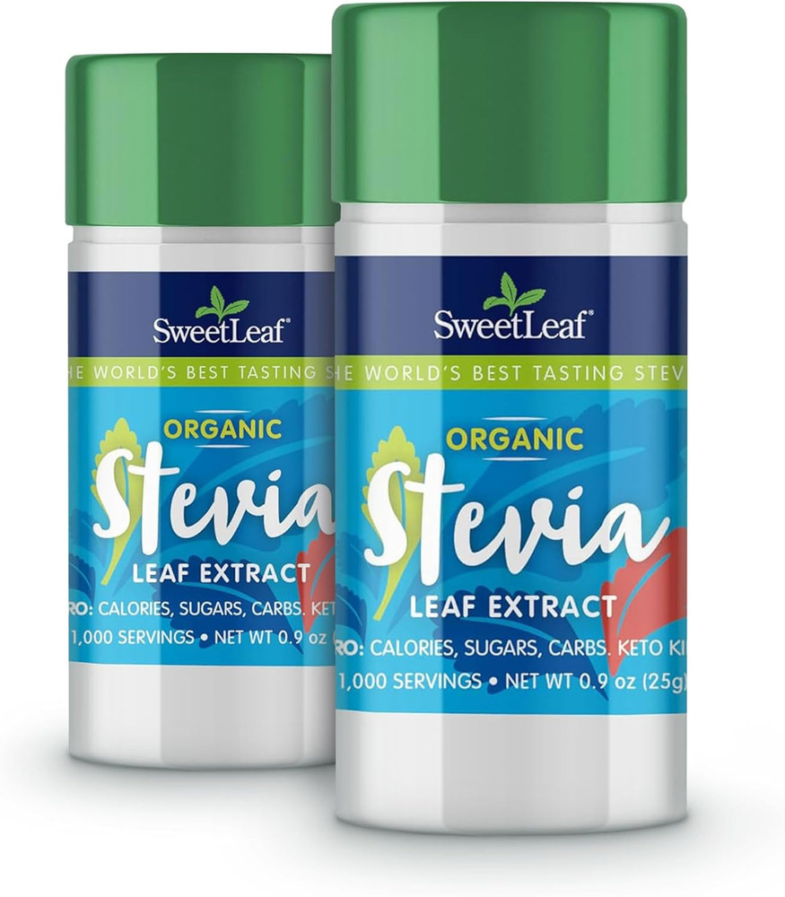 Organic Stevia Extract, 0.9 Ounce (Pack of 2)