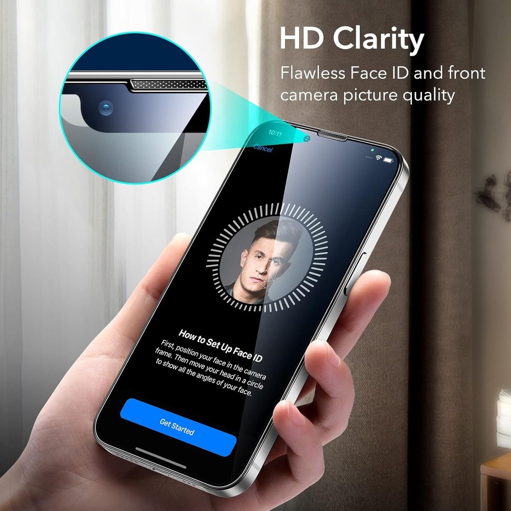 ESR 3 Pack for iPhone 13 Pro Max/iPhone 14 Plus Screen Protector, [9H Hardness]