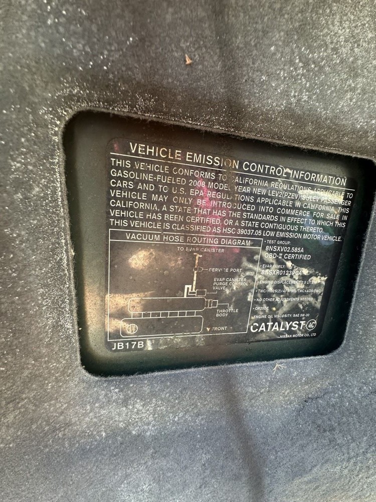 Ignition Switch Start Stop Button Base Thru 6/08 Fits 07-08 ALTIMA Tested OEM