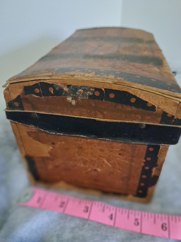 Antique Small Doll Trunk