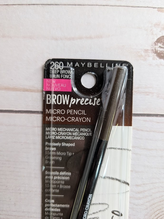 Maybelline Brow Precise Micro Eyebrow Pencil Makeup Deep Brown