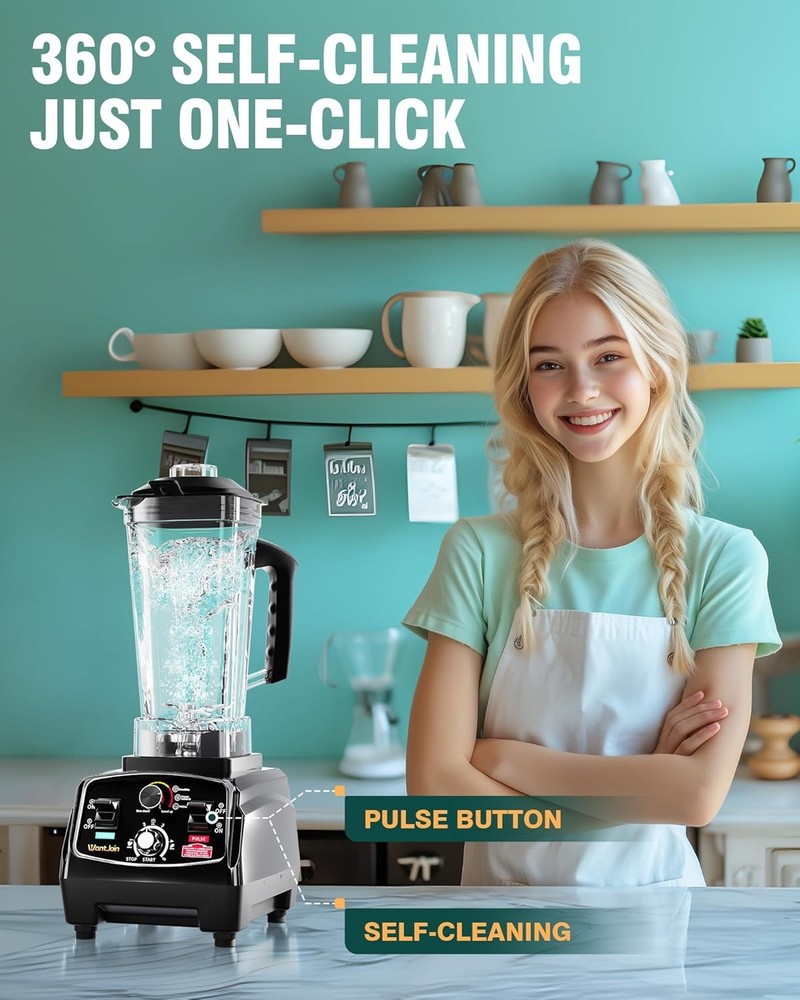 Professional Blender, 68oz Commercial Blender