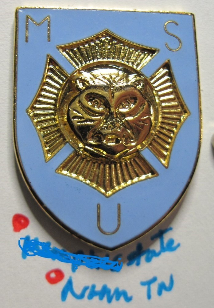 Army DUI DI CB clutchback MONTANA STATE UNIVERSITY ROTC program nhm Bozeman