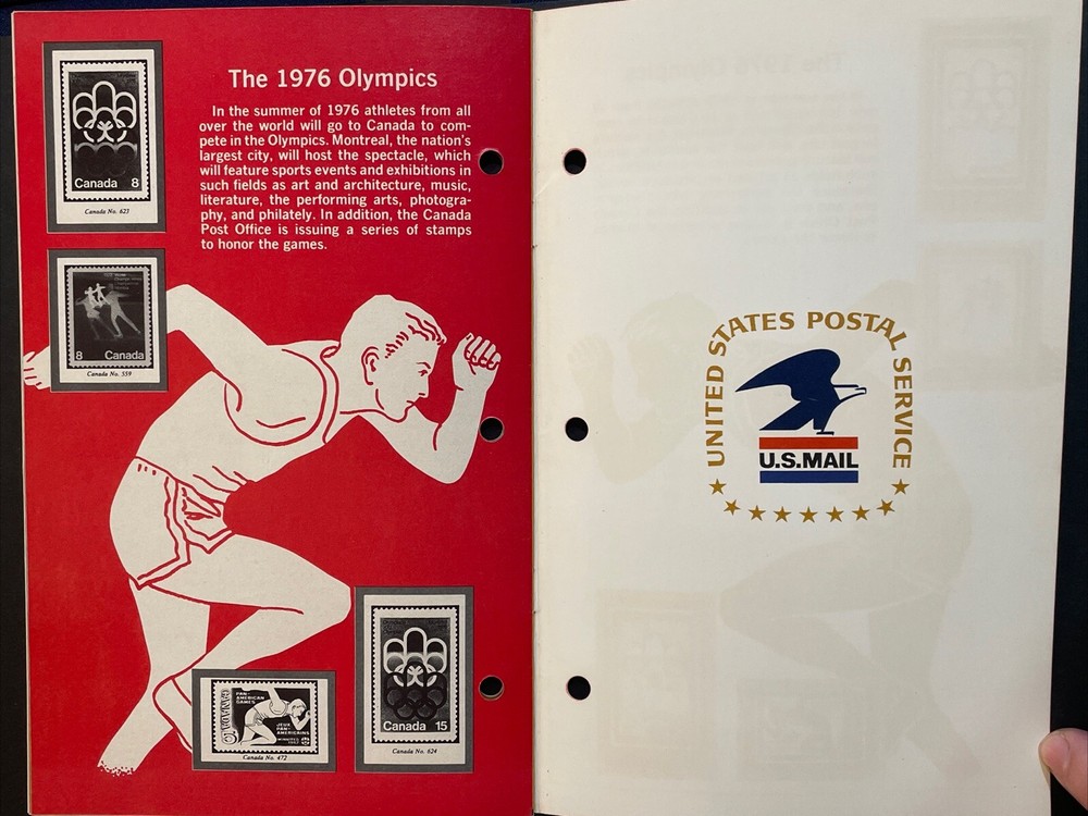 1973 USPS Publication - Canada Stamp Collector Starter Kit