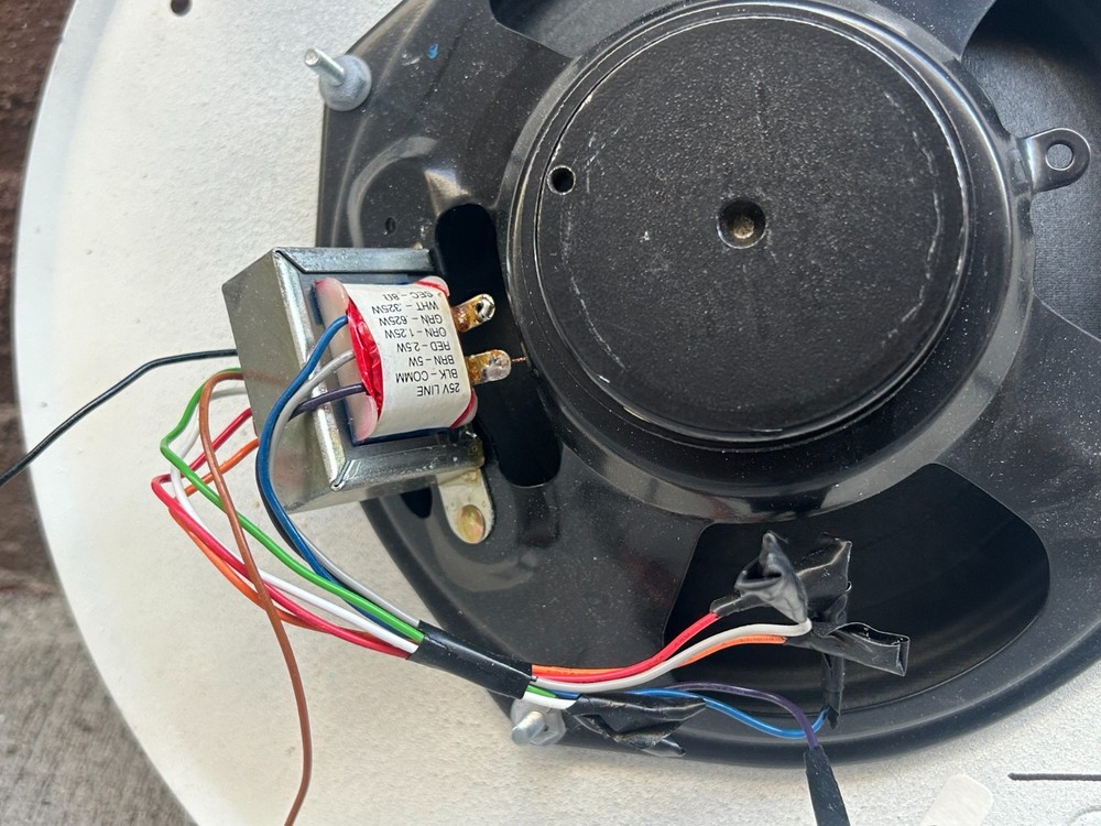 Rauland-Borg US0215 Ceiling Speaker ACC1000 (UNTESTED)