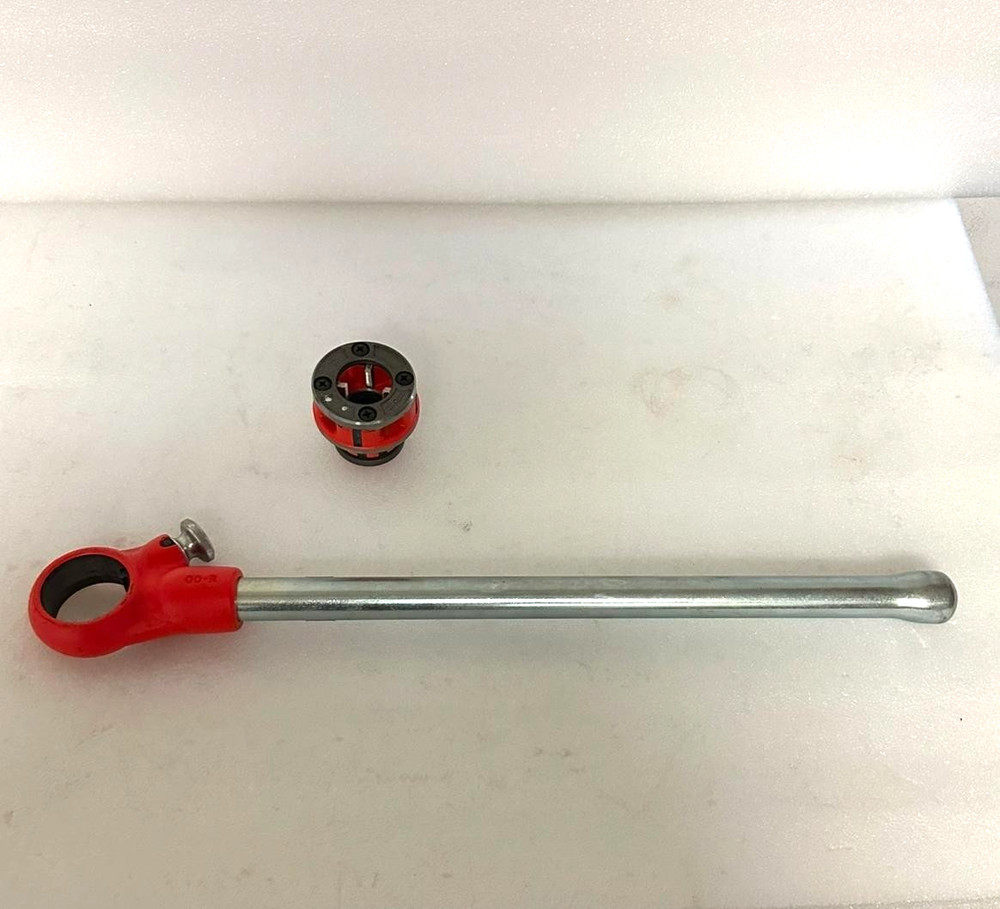 Ridgid Ratchet & Handle with 3/4" Die Head