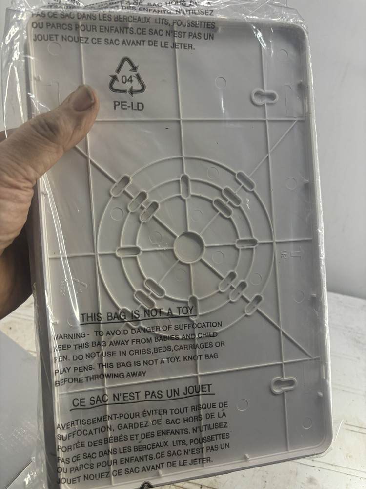 E-Conolight E-XPDRBW Plastic LED Exit Sign lot of two