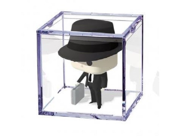 Ultra Pro Softball Holder or Figurine Cube Protective Storage Case - Stackable