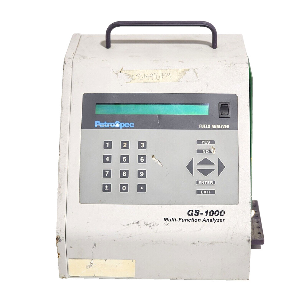 PetroSpec Fuels Analyzer GS-1000 multi-function Analyzer SOLD AS IS,UNTESTED.