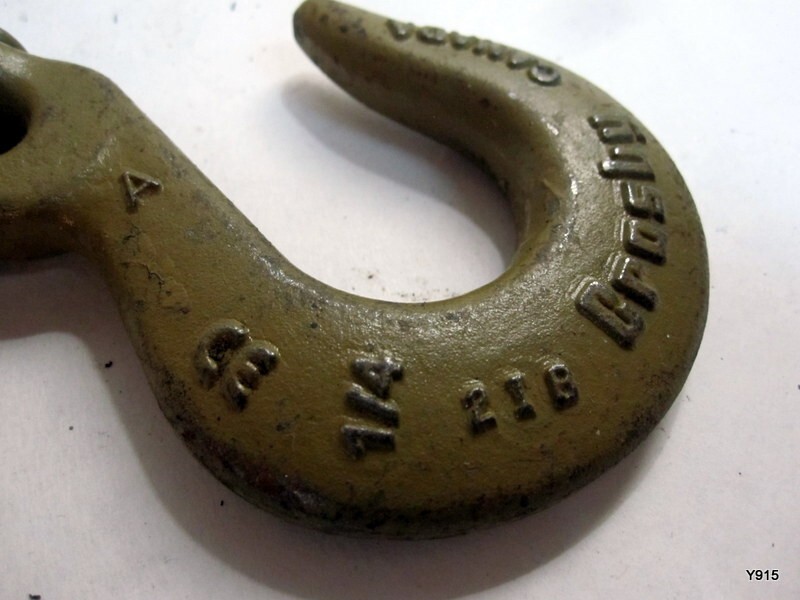 Crosby Canada Clevis Slip Hook 1/4 A