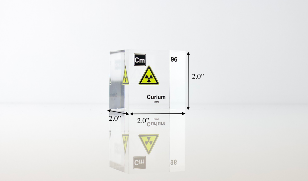 Curium Element Cube